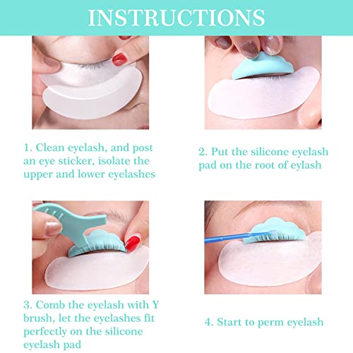 ZOCONE Pad per Ciglia Forma di Y Pennelli per