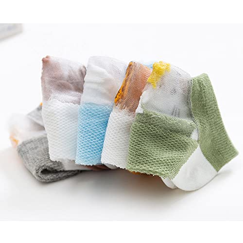 Baby Kids Transparent Mesh Ultra-thin Socks Boys Summer Ankle Socks4