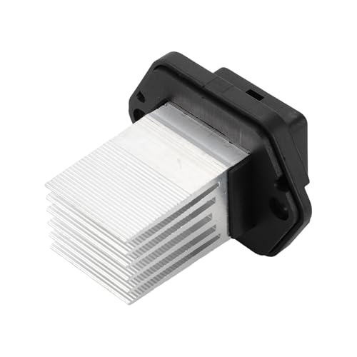 Motoforti HVAC Blower Motor Resistor Heater Blower Resistor for Kia Rondo 2007 Metal ABS No.971791F210 Silver Tone