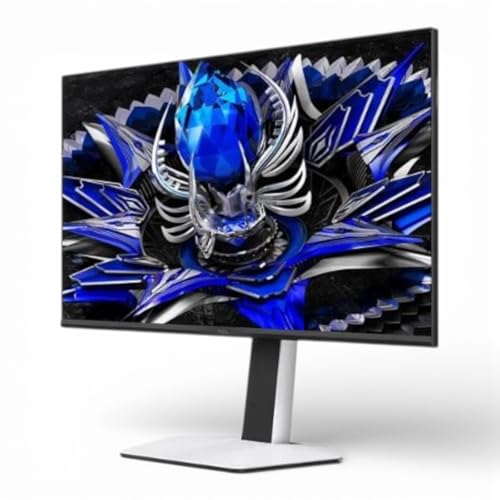 Image of TCL 32 inch R84 Series 4K UHD HDR QD-Mini LED, 1ms, 165Hz, AMD FreeSync Premium, Built-in Speakers, Adjustable, Gaming Monitor Black & White 32R84 (Renewed)