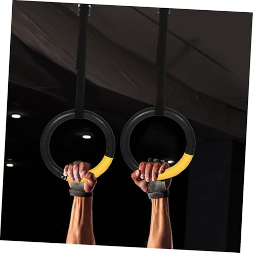 Anillas de gimnasia con correas para barra de dominadas miniatura 4