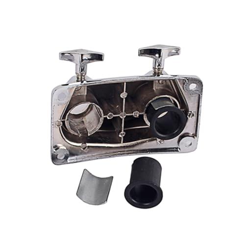 ibasenice Metal Drum Base Plate Drum Bracket and Cymbal Holder Clamp for Tom Mount miniatura 2