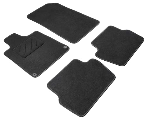 Tapis feutre aiguilleté antidérapant compatible avec Peugeot 407 Coupe