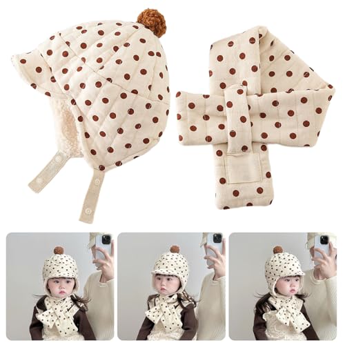 Gorro con bufanda para el cuello de bebé que no pica y abriga de verdad 2