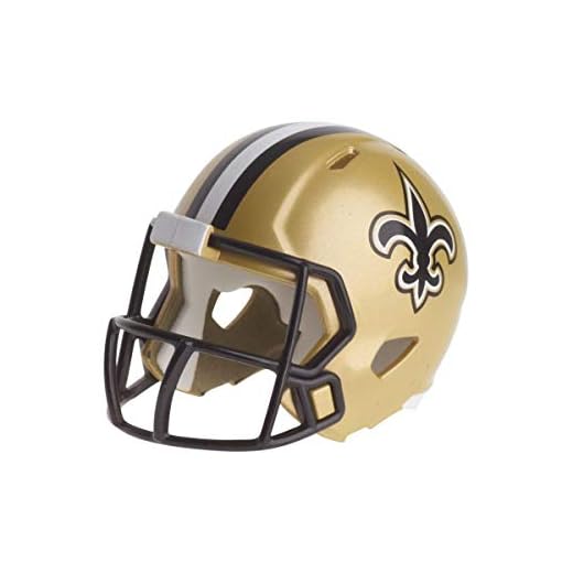 Riddell New Orleans Saints Casque Pocket Pro Speed Style Unisexe