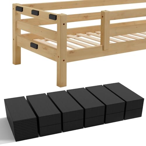 20 Feuille Espaceurs en Mousse Eva Mur, Autocollante Coussinet Protection Murale Lit Muet, Tampon en Mousse Butoir Tête de Lit, Stop Lit pour Poignée de Porte, Meuble, Chaise Prévention du Bruit