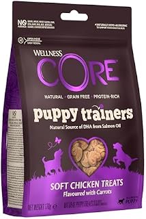 Wellness CORE Protein Treats Soft Lamb & Apple, przysmak dla psa, idealny do treningu, bez zboża, jagnięcina i jabłko, 2 x 170 g