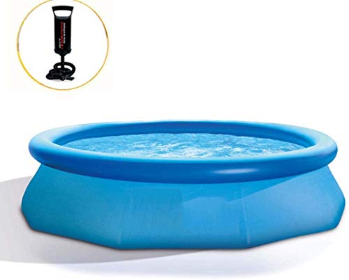 AWJ Thole Round Swimming Pool Games For Kids And Adults Inflatable Bathtub Plastic Portable Foldable Soaking Home Bath