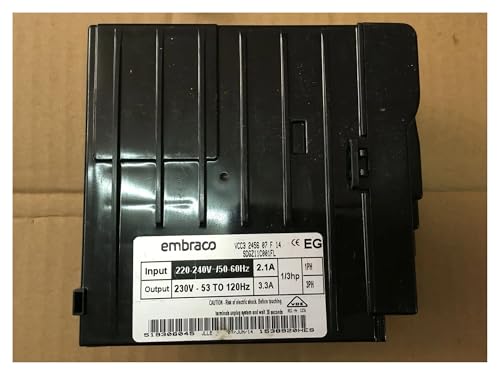 Refrigerator Inverter Compressor Motherboard ，Compatible For Embraco， VCC3 2456 07 F14 019352512 0193525157 Refrigerator Inverter Motherboard,Accessories(Light Blue)