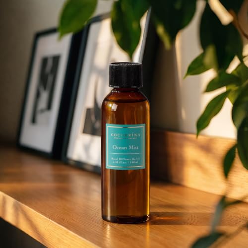 Image of COCORRINA Reed Diffuser Refill, Ocean Mist, 3.38 fl oz, 6 Reeds
