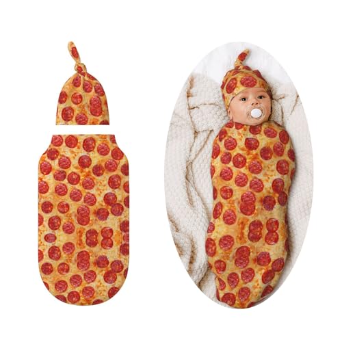 Image of Candy Swaddle Blankets Newborn Receiving Blanket Baby Swaddle Wrap Soft Sleeping Sack for Baby Girls Boys