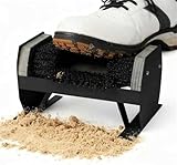 Heavy-Duty Boot Scraper & Shoe Brush, Floor Mount...