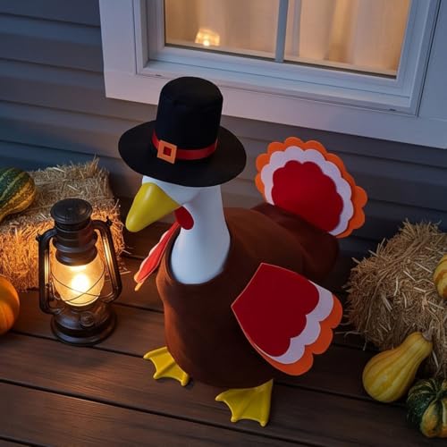 Porch Goose Outfits Thanksgiving Turkey Goose Roast Turkeys Goose Costume - image 8