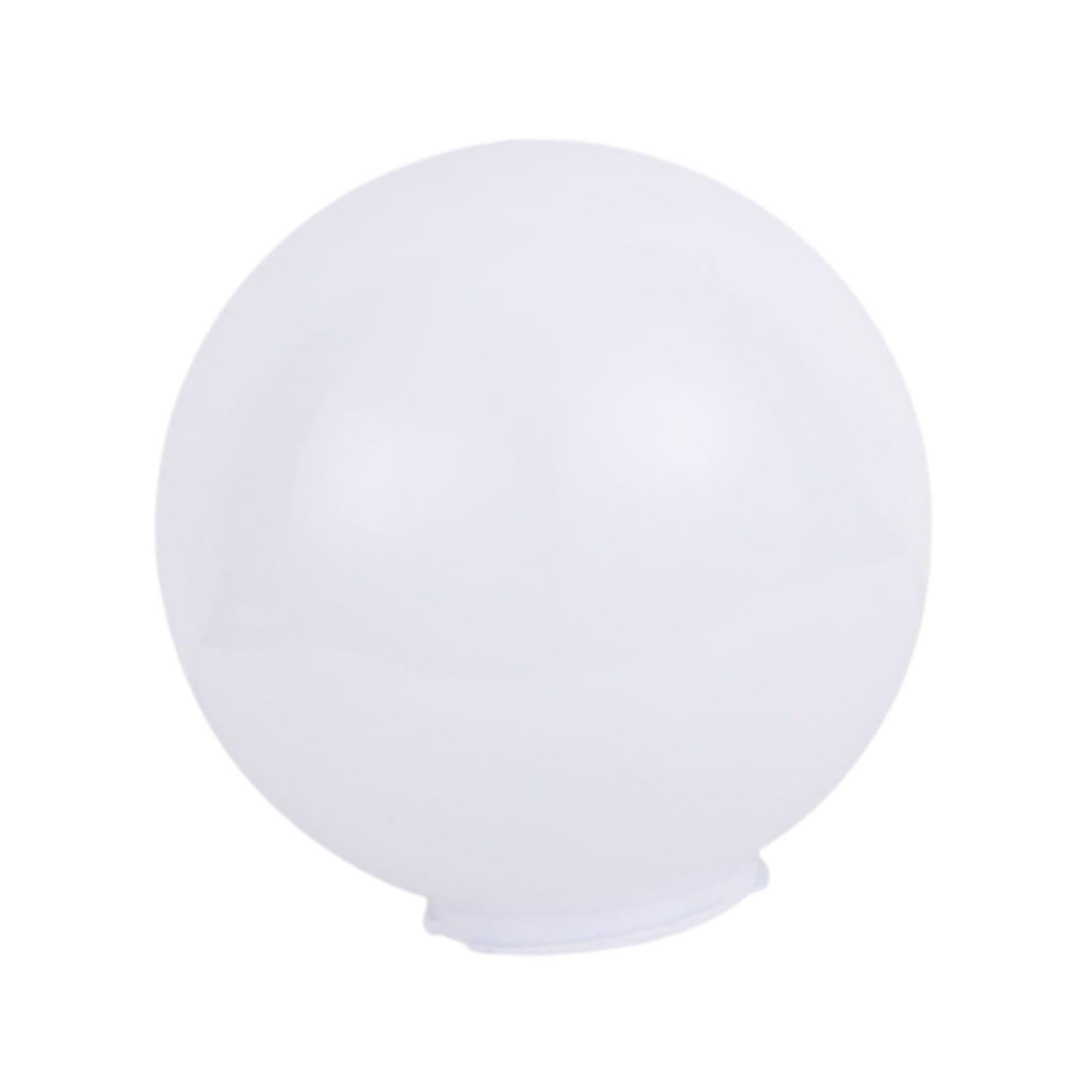 Alcxazs White Easy Installation Round Lamp Cover With Modern Aesthetic Gardens And Commercial Areas Offering Reliable Nighttime Illumination Lighting Fixture Parts, 30Cm 95Mm Mouth