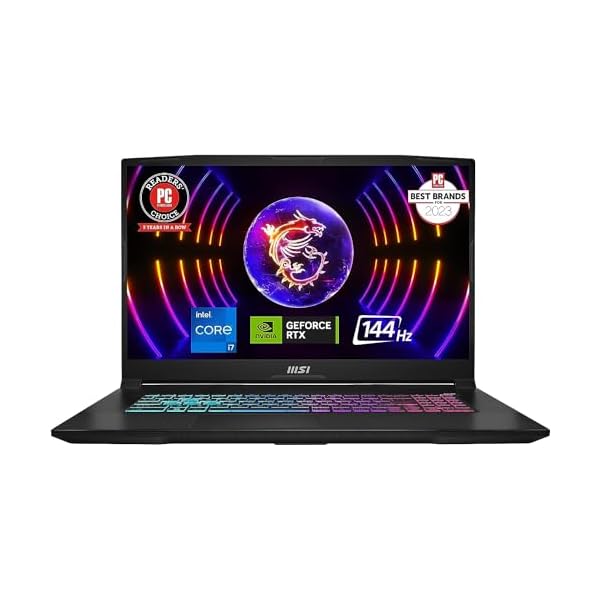 MSI Katana Gaming Laptop 2023, 17.3″ FHD IPS 144Hz, Intel i7-13620H 10-Core, NVIDIA GeForce RTX 4060 8GB GDDR6, 32GB DDR5, 2TB SSD, Four-Zone RGB Backlit Keyboard, Wi-Fi 6, Win11 Home, COU 32GB USB