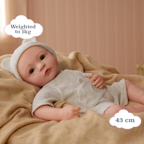 Baby born Real Hand-Painted, Realistic Reborn Baby Doll Boy, Light, Open Eyes, the Rest is a Surprise, Ages 3+ by MGA Entertainment - Used condition - Image 3