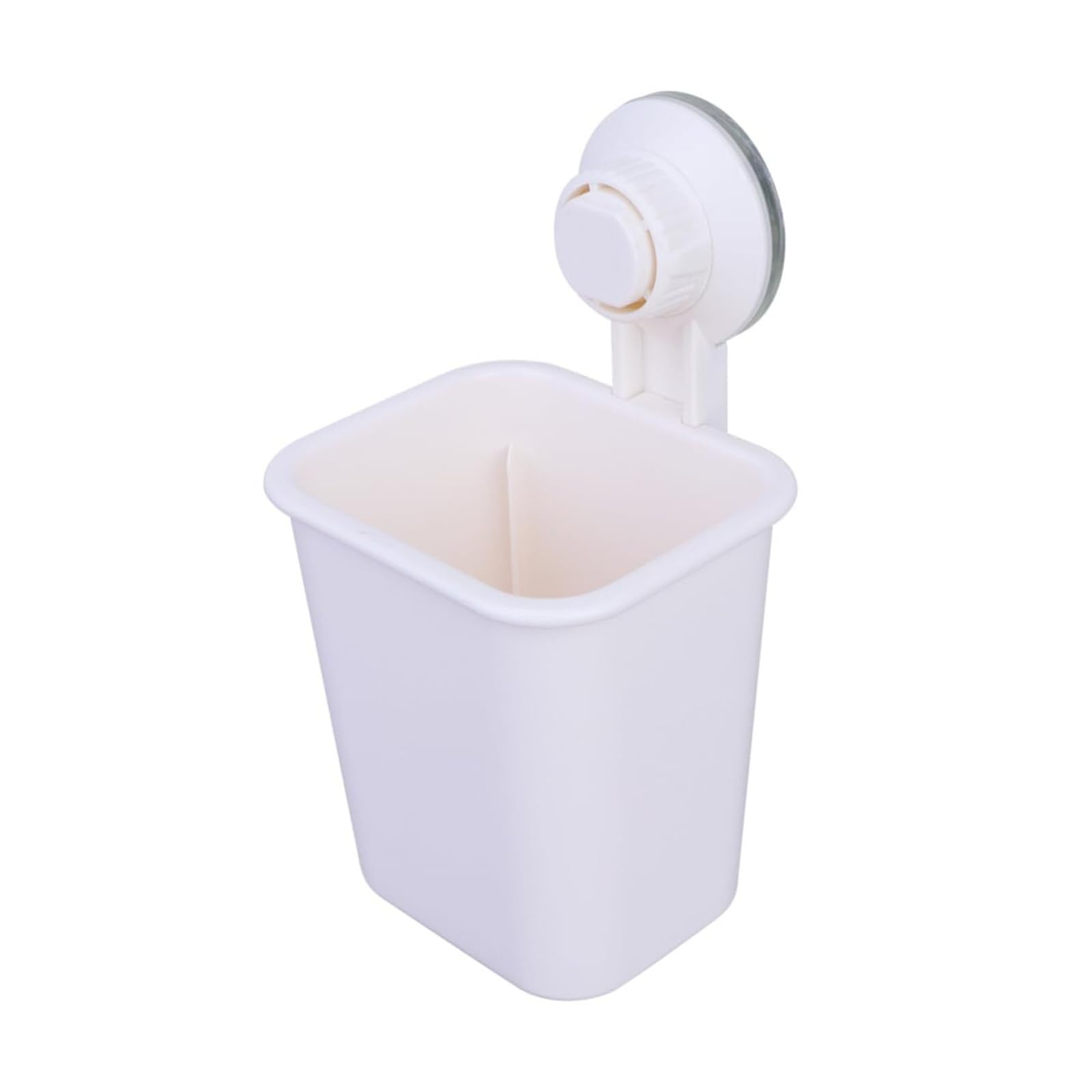 Tooth Brushing Holders Punch Suction Cup Toothbrush Holder White Wall Mounted Organizer With Slots Accessories Organizer
