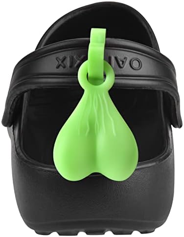 Balls for Crocs Nuts, 2 Packs of Croc Nuts Glow In The Dark Balls for Nuts Crocs Charms Shoe Buckle Shoe Decoration Charms Party Favors Supplies for Boys Girls Women Man Birthday Gifts (Green)