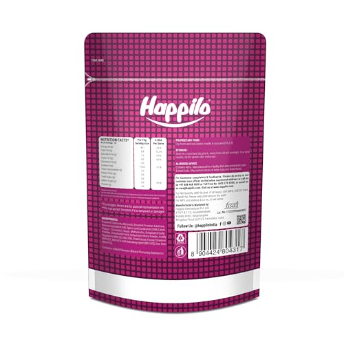 Image of Happilo Premium International Cajun Almond & Cashew Mix 160g | Rich in Fibers | Protein and Antioxidants | Healthy Snacks