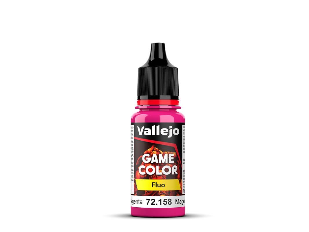 Vallejo Game Color 72158 Fluorescent Magenta (18ml)