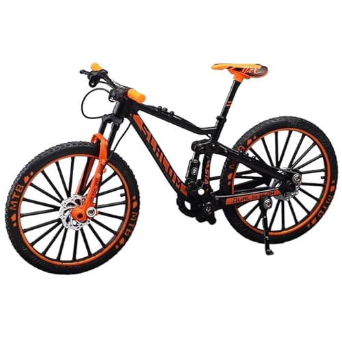 Bicicleta de dedo mini para adornos de oficina y relajación en escritorios