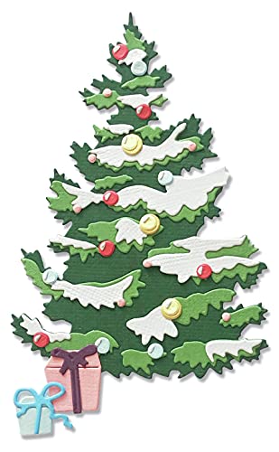 Sizzix Thinlits Die Set 8PK-Layered Christmas Tree, 664712, Multicolor Sizzix Thinlits Die Set 8PK-Layered Christmas Tree, 664712, Multicolor