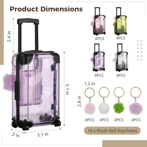 Mini valise de rangement avec porte-clés protège vos objets contre les chocs - 4