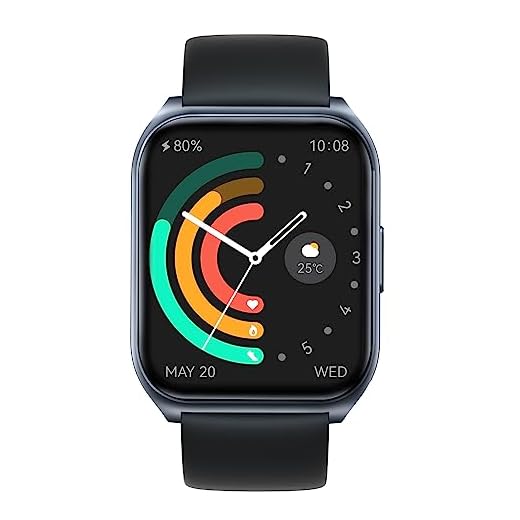 HAYLOU Watch 2 Pro Smartwatch, 1,85" Tela Sensível ao Toque Relógio Inteligente para Homens e Mulheres,100+ Modelos Esportivos,SpO2,Monitor de Saúde, IP68 Smart Watch para Android iOS