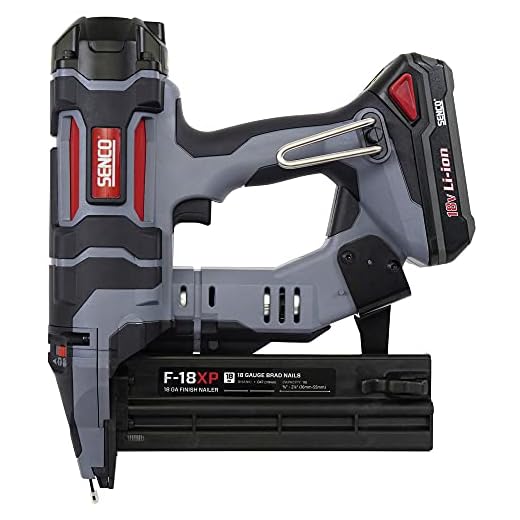 SENCO 10M0001N Fusion 18V Lithium-Ion 2-1/8 in. Cordless 18 ga. Brad Nailer (1.5 Ah)