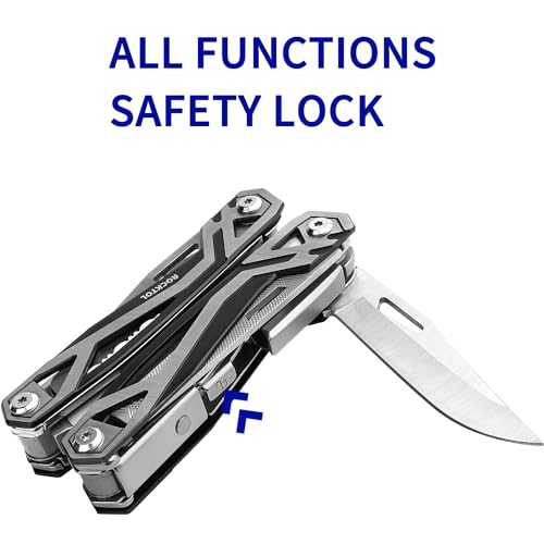 Multitool-Pliers-21-in-1-Stainless-Steel-Multi-tool-with-Screwdriver-Bottle-Opener-Nylon-Sheath-Safety-Locking-Tool-set Multitool Pliers 21 in 1 Stainless Steel Multi tool with Screwdriver Bottle Opener Nylon Sheath Safety Locking Tool set