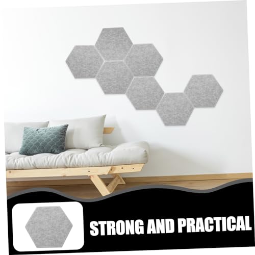 Vaguelly 12 paneles acústicos insonorizantes 3D adhesivos para reducción de ruido para estudio en casa y KTV miniatura 4