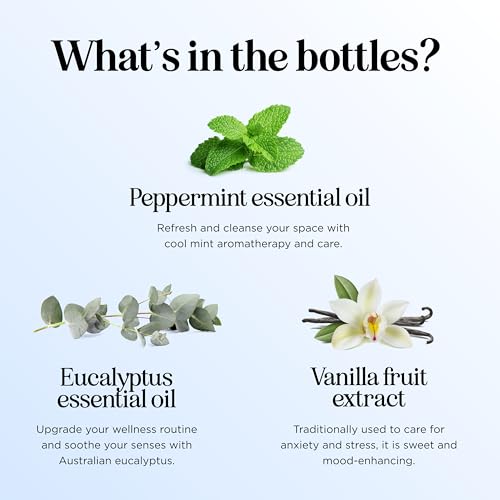 Image of Winter Essential Oils Set for Diffuser - Large 100% Pure Holiday Essential Oil Blends Gift Set with Frost Chill Defend and Breathe Blends - Perfect Aromatherapy Gift for All Occasions (4x30mL)