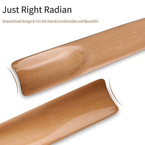 Viesap Calzascarpe, 2 Pcs Calzascarpe Legno, 1