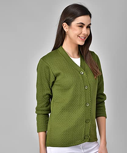 Image of eKools Women's Winterwear Woolen Sweater Cardigans