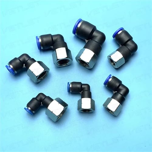 Codo 90 grados de latón para evitar torsión en tubos neumáticos de 8mm 4