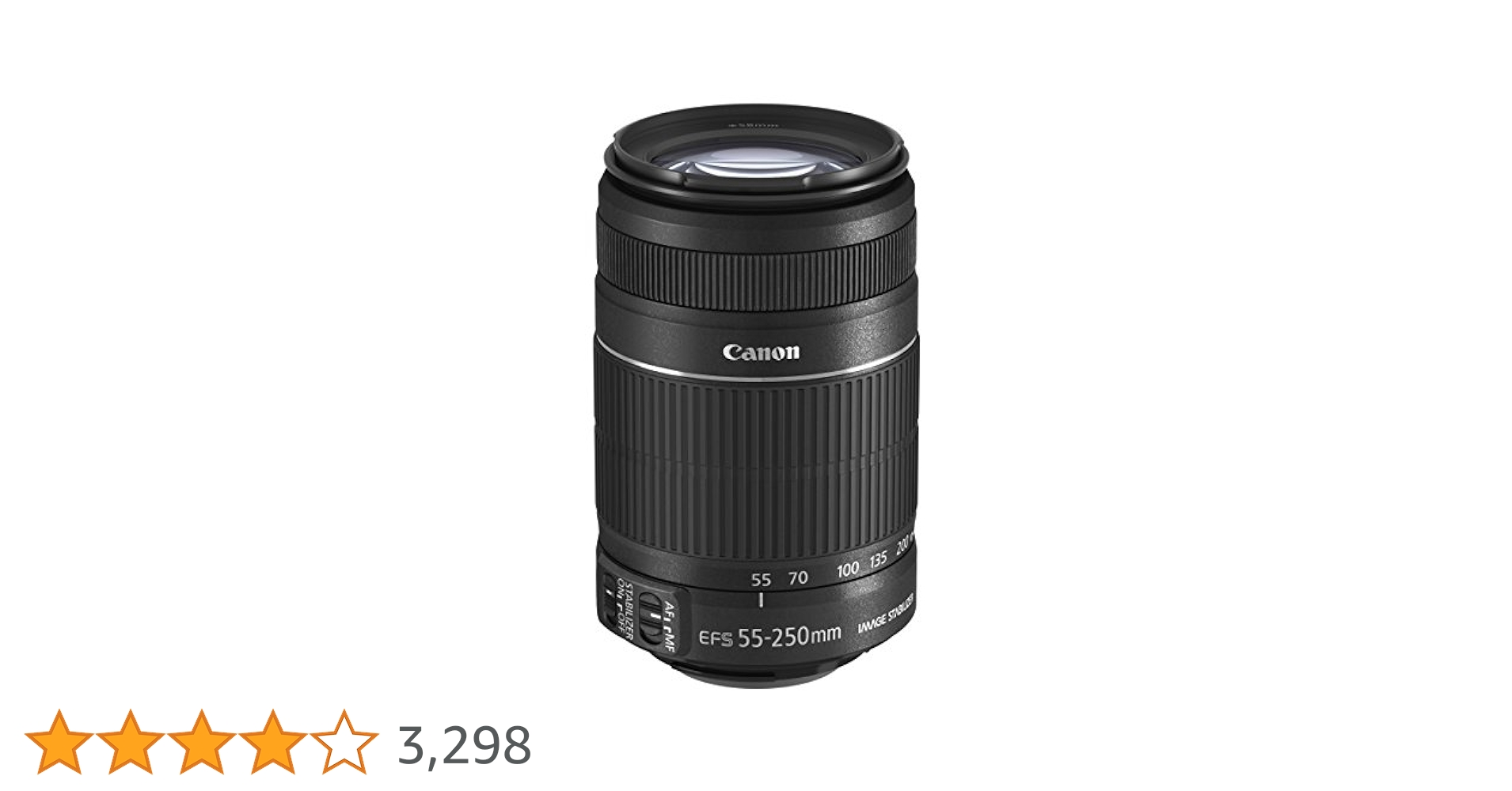 Amazon.co.jp: Canon EF-S55-250mm F4-5.6 IS II 【白箱タイプ