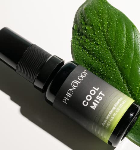 Phenology Menopause Cooling Mist Spray- 0.5 Fl Oz – Menopause Support For Hot Flashes & Night Sweats – Replenished, Luminous Skin – Made With Hyaluronic Acid - Non-Gmo, Fragrance Free #TOP5