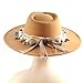 ONMYJFD European and Fashion Ladies Big Brim Top Hat Felt Hat(A)