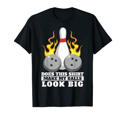 Divertido regalo para los fanáticos de los bolos de Ten Pin Camiseta
