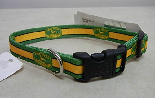 john deere dog collar