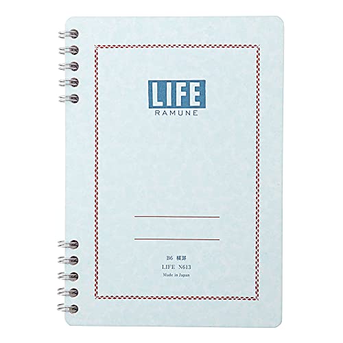 Ramune Ring Notebook IPPINKA LIFE B6 carnet ligné 60 feuilles pour écriture et notes