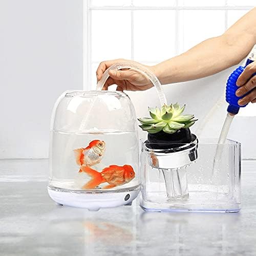 Fish Tank Small Fish Tank Promotes Healthy Environment for Plants and Fish Desktop Small Fish Tank for Betta Household Small Fish Tank Aquarium Tank