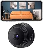 AILIBOTE Spy Camera Hidden Camera，WiFi Mini Nanny Camera，Wireless Camera for Home Office Security，Pet Dog Camera，Indoor Camera，- HD 1080P Camera - with Night Vision