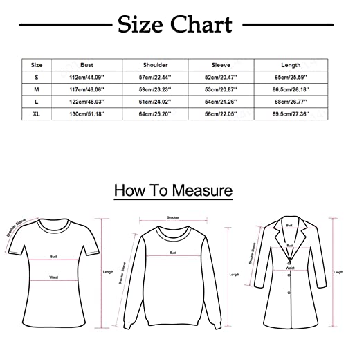 Women Casual Oversized Denim Jacket Long Sleeve Single Breasted Drop Shoulder Pocket Trucker Style Denim Jacket (Light Blue, L) #TOP5