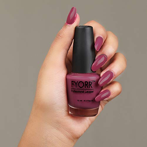 Image of Bubble Gum Pink Professional Nail Polish | Long Lasting, Quick Dry, Chip Resistant, High Shine Nail Paint | Smooth & Easy Application, Vibrant Trendy Shades for Women & Girls Party Daily Use 15ml