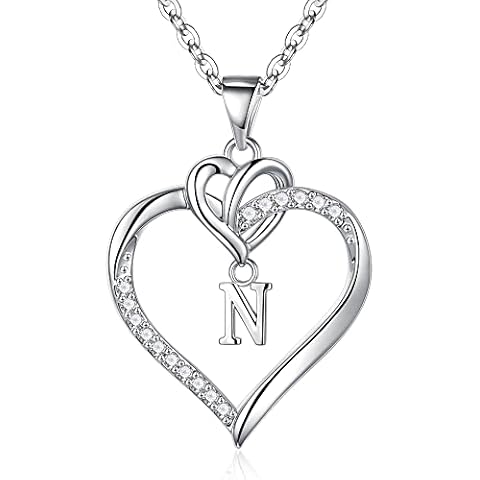 Collier Initiale Coeur TINGN Cover