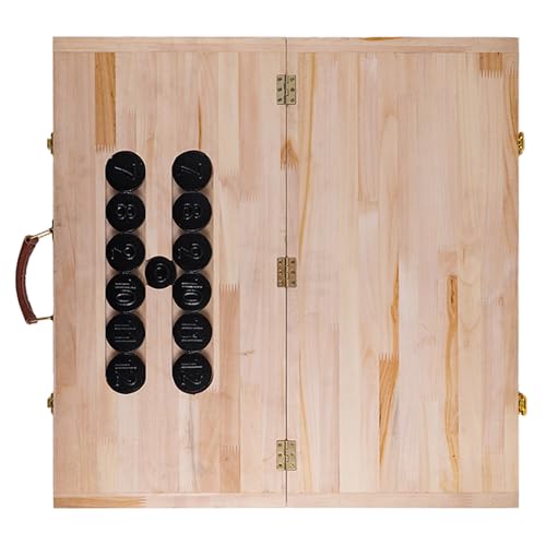 Dreamplay Gifts Lawn Outdoor Family Game Planche de jeu en bois massif...