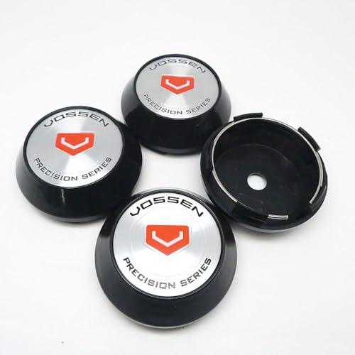 WxsDsq Wheel Center Hub Centre Caps 65MM 4 PCS Compatible with for VOSSEN Vossen 2024 Hubcaps ABS Alloy Ring,C