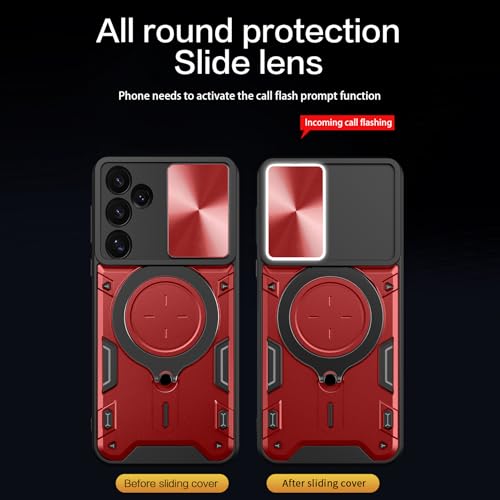 Coque Samsung S24 FE antichoc avec protege-ecran et anneau