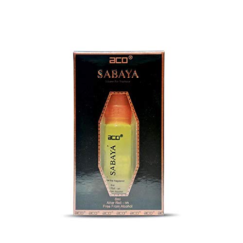 Aco Perfumes Sabaya Alcohol - Free Attar Roll On 8ml